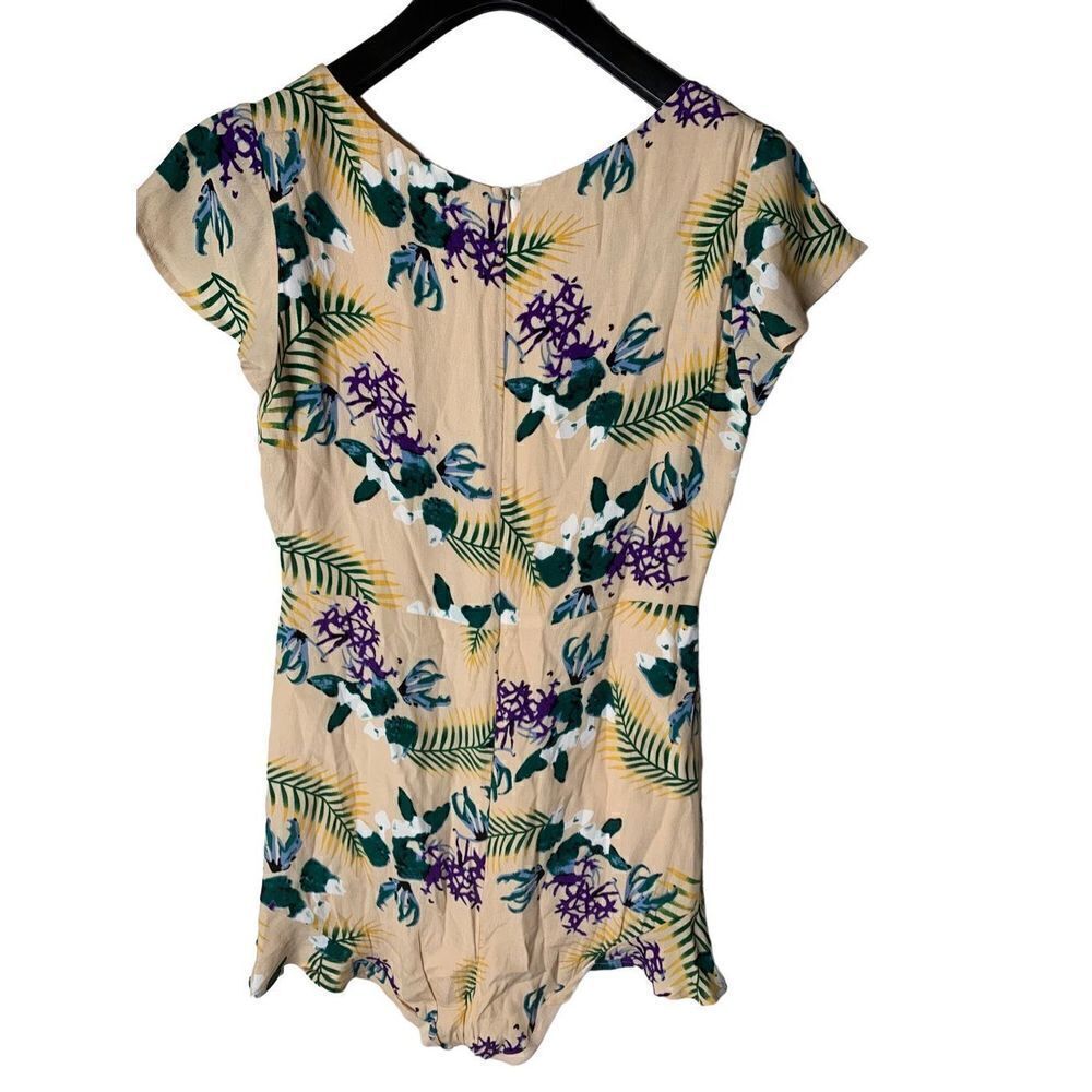 For Love and Lemons Printed v neck jumper women’s size medium - Picture 3 of 5